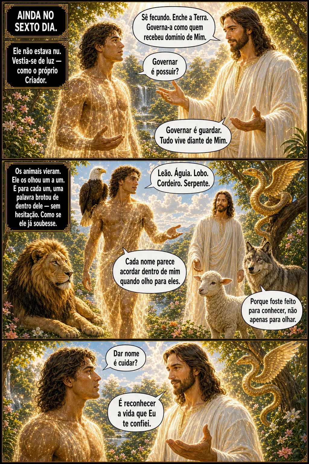 Page 14 — Eden, Adam and the Creator.
